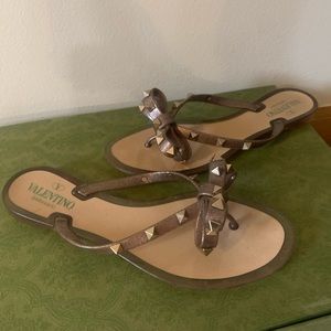 Valentino jelly sandal size 38 (without box) worn